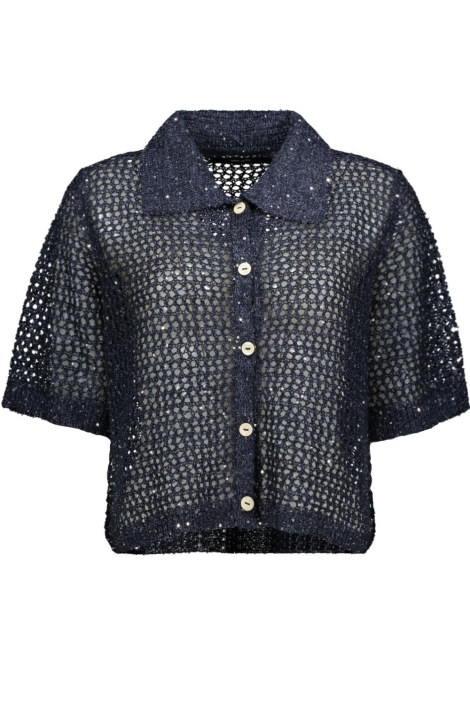 Vero Moda vmleilani glitter 2/4 poloneck card
